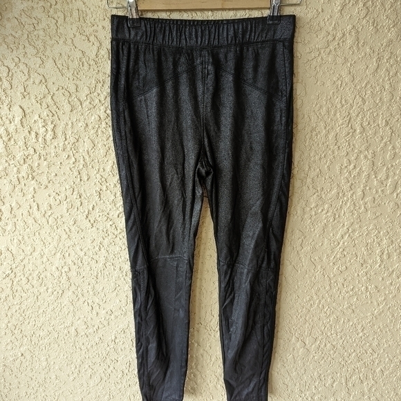 Free‎ People Midnight Vegan Suede Skinny pull On  Pants Black Size Xs - Picture 5 of 11
